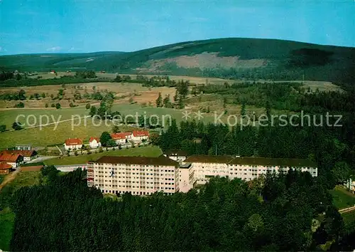 AK / Ansichtskarte St Andreasberg Harz Fliegeraufnahme Klin. Sanatorium Rehberg Kat. Sankt Andreasberg