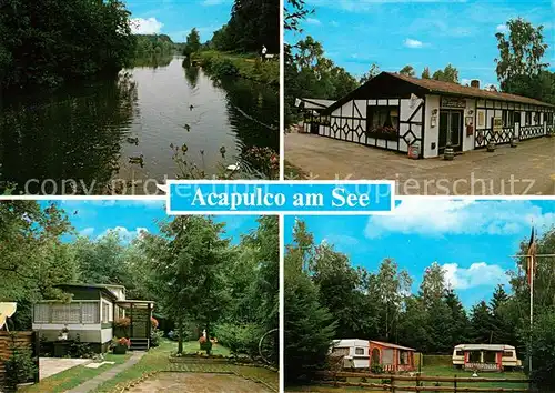 AK / Ansichtskarte Aumuehle Wildeshausen Campingplatz Acapulco am See Kat. Wildeshausen