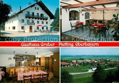 AK / Ansichtskarte Pietling Gasthaus Gruber Panorama Kat. Fridolfing