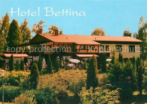 AK / Ansichtskarte Hollfeld Hotel Bettina Komfortrestaurant Kat. Hollfeld