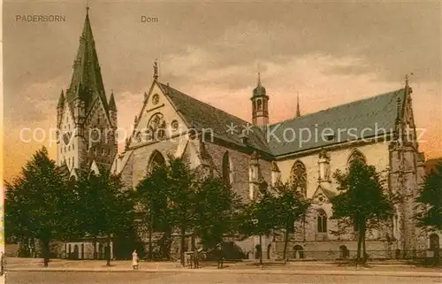 AK / Ansichtskarte Paderborn Dom Kat. Paderborn