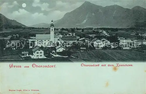 AK / Ansichtskarte Oberaudorf mit dem Kranzhorn Kat. Oberaudorf