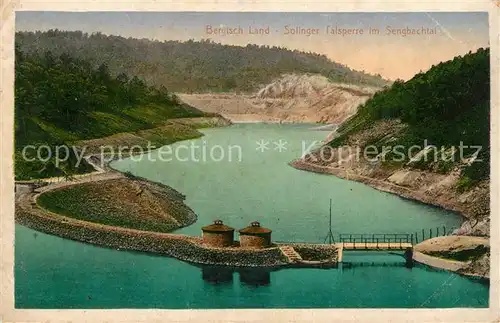 AK / Ansichtskarte Bergisches Land Solinger Talsperre im Sengbachtal Kat. 