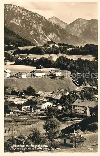 AK / Ansichtskarte Eisenaerzt mit Rauschberg Sonntagshorn und Reifelberg Kat. Siegsdorf