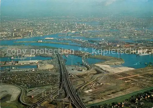 AK / Ansichtskarte Hamburg Koehlbrandbruecke Hafen  Kat. Hamburg