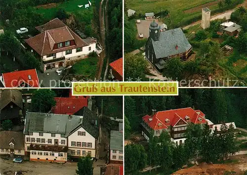 AK / Ansichtskarte Trautenstein Harz Mini Markt Mueller Kirche Pension Druidenstein Kat. Hasselfelde