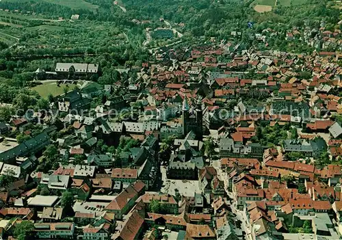 AK / Ansichtskarte Goslar Kaiserplatz Fliegeraufnahme Kat. Goslar