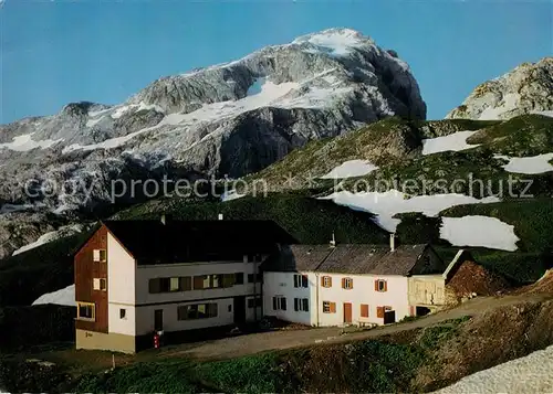 AK / Ansichtskarte Montafon Tilisuna Huette Weissplatte Kat. Silvretta Hochalpenstrasse