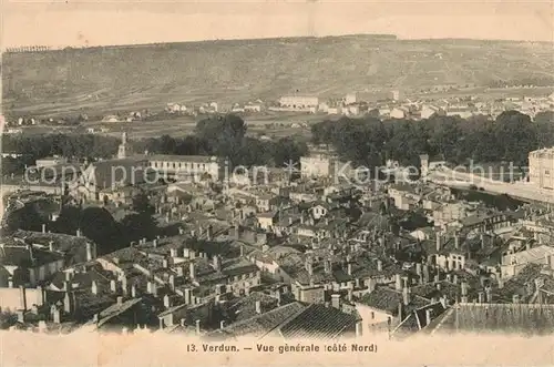 AK / Ansichtskarte Verdun Meuse Vue generale Kat. Verdun