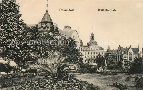 Duesseldorf Wilhelmplatz Kat. Duesseldorf