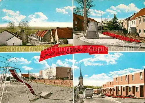 AK / Ansichtskarte Ellen Niederzier Spielplatz Kirchenpartie Kat. Niederzier