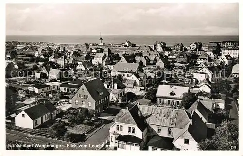 AK / Ansichtskarte Wangerooge Nordseebad Blick vom Leuchtturm Kat. Wangerooge