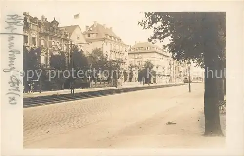 AK / Ansichtskarte Wiesbaden Strassenpartie  Kat. Wiesbaden