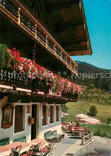 Oberaudorf Alpengasthof zum Feurigen Tatzelwurm  Kat. Oberaudorf