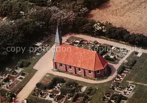 Ording Fliegeraufnahme St. Nikolai