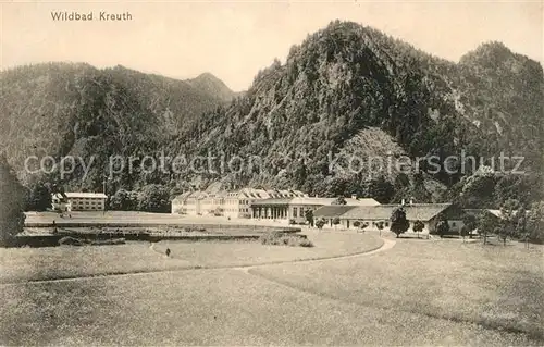 AK / Ansichtskarte Wildbad Kreuth Kuranlagen Kat. Kreuth