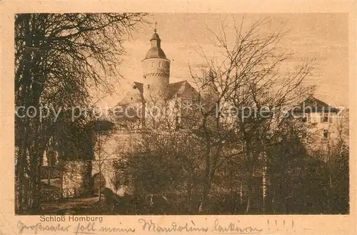 Nuembrecht Schloss Homburg Kat. Nuembrecht