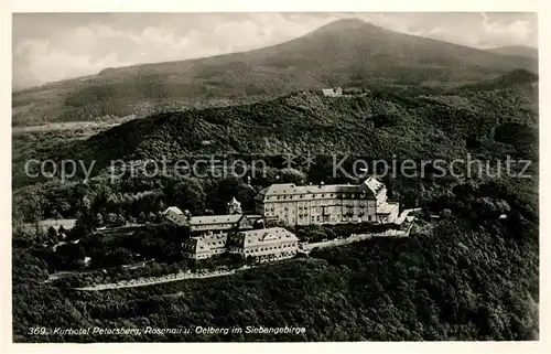 Rosenau Rasnov Kurhotel Petersberg im Siebengebirge Fliegeraufnahme Kat. 