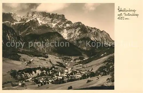 Schellenberg Marktschellenberg mit Untersberg