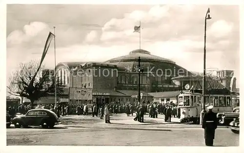 Frankfurt Main Festhalle Strassenbahn Kat. Frankfurt am Main