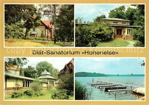 AK / Ansichtskarte Rheinsberg Diaet Sanatorium Hohenelse  Kat. Rheinsberg