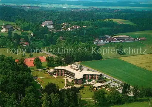 AK / Ansichtskarte Bad Salzhausen Haus am Landgrafenteich Fliegeraufnahme Kat. Nidda