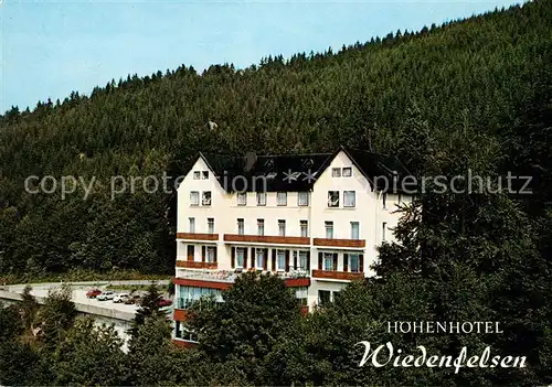 AK / Ansichtskarte Sand Buehl Hoehenhotel Wiedenfelsen  Kat. Buehl