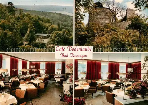 AK / Ansichtskarte Bad Kissingen Cafe Bodenlaube Kat. Bad Kissingen