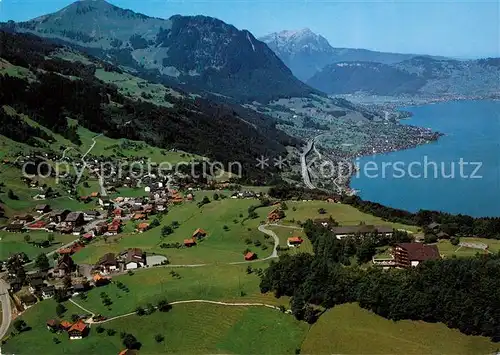 AK / Ansichtskarte Emmetten Fliegeraufnahme Vierwaldstaettersee Kat. Emmetten