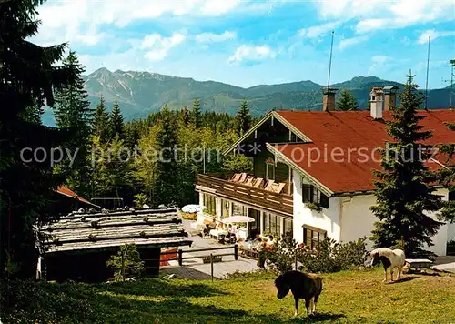 AK / Ansichtskarte Reit Winkl Alpengasthof Hindenburghuette Kat. Reit im Winkl