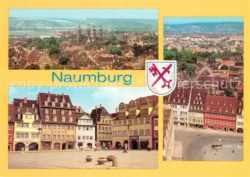 AK / Ansichtskarte Naumburg Saale Wilhelm Pieck Platz Panoramen Kat. Naumburg