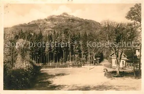 AK / Ansichtskarte Steinsburg Hotel und Pension Waldhaus Kat. Roemhild