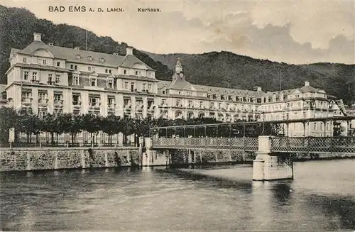 AK / Ansichtskarte Bad Ems Kurhaus Kat. Bad Ems