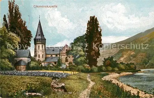 AK / Ansichtskarte Ruedesheim Rhein Clemenskapelle Kat. Ruedesheim am Rhein