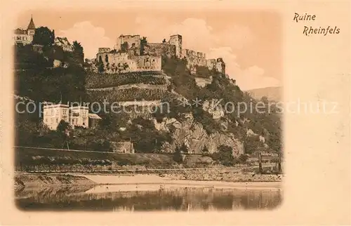 AK / Ansichtskarte St Goar Ruine Rheinfels Kat. Sankt Goar