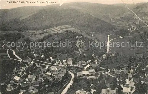 AK / Ansichtskarte Bad Nassau Blick von der Burg auf Scheuern Kat. Nassau Lahn