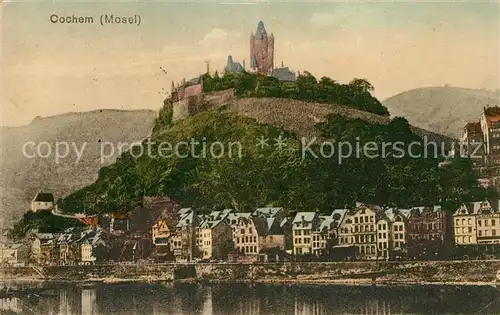 AK / Ansichtskarte Cochem Mosel Blick zur Reichsburg Kat. Cochem