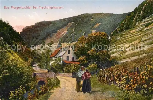 AK / Ansichtskarte Bingen Rhein Das Morgenbachtal bei Trechtingshausen Kat. Bingen am Rhein