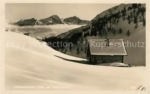 AK / Ansichtskarte Radstaedter Tauern Suedwienerhuette mit Seekarspitze Kat. Salzburg