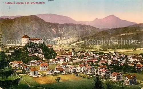 AK / Ansichtskarte Kufstein Tirol mit Bruennstein Kat. Kufstein