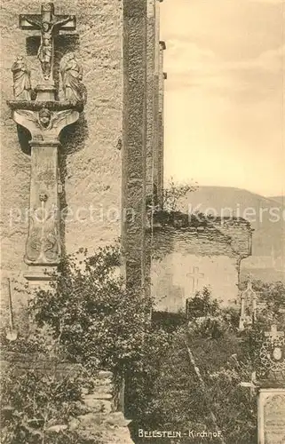 AK / Ansichtskarte Beilstein Mosel Kirchhof Ruine Kat. Beilstein