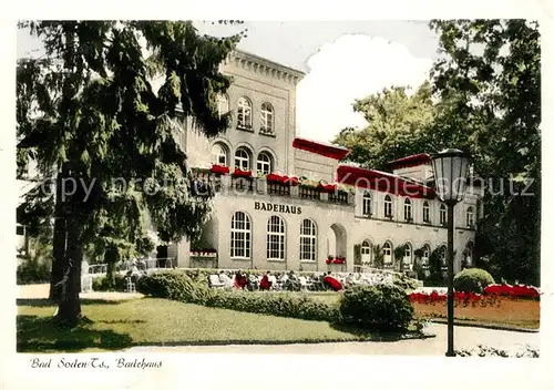 AK / Ansichtskarte Bad Soden Taunus Badehaus  Kat. Bad Soden am Taunus