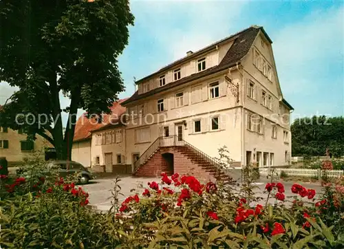 AK / Ansichtskarte Schollbrunn Waldbrunn Gasthof Hirsch Kat. Waldbrunn