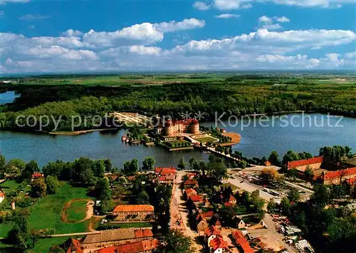 Moritzburg Sachsen Fliegeraufnahme Jagdschloss August dem Starken Kat. Moritzburg Dresden