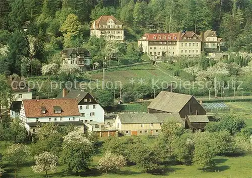 Rathen Saechsische Schweiz Erholungs Ruestzeitenheim Felsengrund Kat. Rathen Sachsen