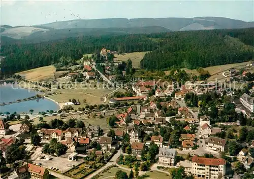 Hahnenklee Bockswiese Harz Fliegeraufnahme Kat. Goslar