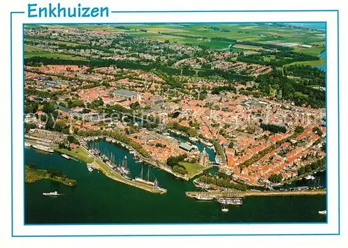 Enkhuizen Fliegeraufnahme Kat. Enkhuizen