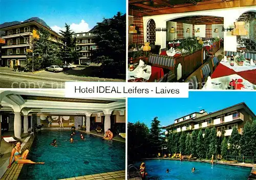 Laives Leifers Suedtirol Hotel Ideal Kat. Bozen Suedtirol