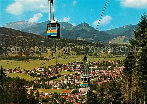 Oberstdorf Nebelhorn Grosskabinen Seilbahn Hoher Ifen Kat. Oberstdorf