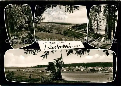 Buntenbock Panoramen Kat. Clausthal Zellerfeld